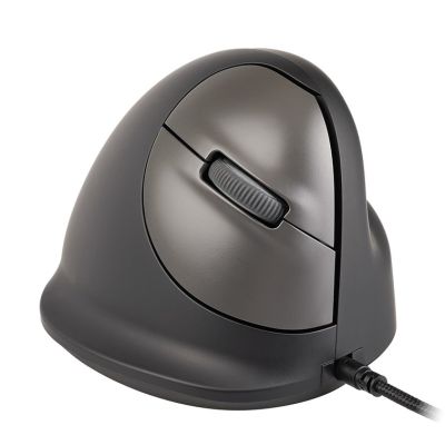 4. R-Go Tools Mysz ergonomiczna R-Go HE Break z oprogramowaniem do przerw, rozmiar small (długość dłoni poniżej 165 mm), dla praworęcznych, przewodowa, czarna