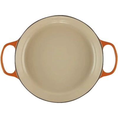 4. Garnek okrągły Le Creuset Gourmet Professional 30cm piekarnik czerwony