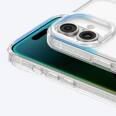 7. Etui silikonowe AMAZINGTHING Titan Pro Mag Case z pierścieniem magnetycznym do iPhone 16 - przezroczyste