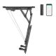 23. MACLEAN UCHWYT DO TV ELEKTRYCZNY SUFITOWY 32"-70" 35KG MC-880T