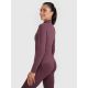 3. Bluza treningowa slim szybkoschnąca damska 4F 4FRAW25TFSWF0808-81S