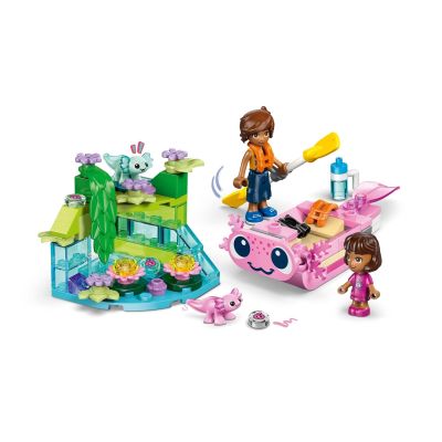 4. LEGO Friends 42681 Łódź przygodowa z aksolotlem