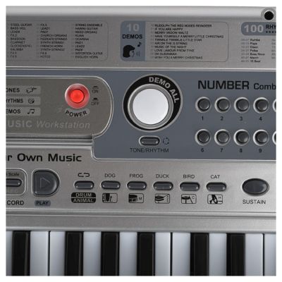 5. SUPRIMO 824 USB - keyboard z mikrofonem do nauki gry, przeznaczony dla dzieci