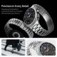 10. Pasek Spigen Modern Fit Band na Samsung Galaxy Watch 40 / 44 / 46 mm - srebrny