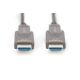 10. Digitus Hybrydowy kabel światłowodowy 4K AOC HDMI z 10m odłączanym wtykiem