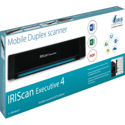 8. Skaner szczelinowy do dokumentów IRIS Executive 4 458737 (A4; USB; Kabel USB)