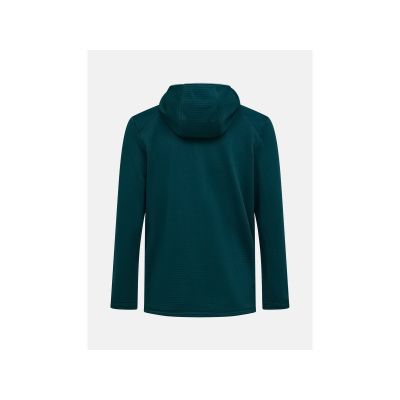 2. Bluza męska PEAK PERFORMANCE M Trail Polartec Power Grid Zip Hood kolor zielony