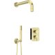 Zestaw prysznicowy podtynkowy z BOXem mieszaczowym - z główką natryskową