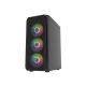 4. FURY OBUDOWA KOMPUTEROWA FURY SHOBO SH4F RGB MIDI Z OKNEM CZARNA