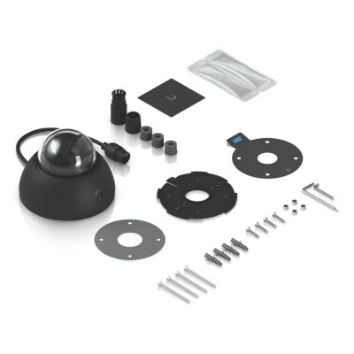 8. Kamera Ubiquti UniFi AI Dome Black (UVC-AI-Dome-B) 8MP 3840 x 2160 (16:9) IP66 IK10 10W