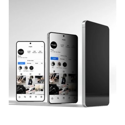 3. Szkło hartowane Ringke Easy Slide prywatyzujące 2-Pack na Samsung Galaxy S26