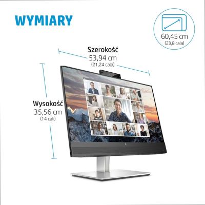 5. MONITOR HP LED 23,8” E24M G4 (40Z32AA)