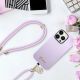 4. Pasek do telefonu Guess CBDY Cord - liliowy