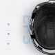 4. Kask narciarski Qunature 10130003002 z nausznikami snowboard 54-58 cm - biały