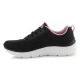 4. SKECHERS GO WALK HYPER BURST SPACE INSIGHT BLACK/PINK 124578-BKPK
