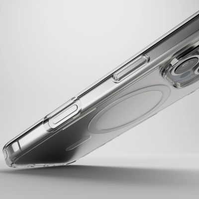 4. Etui silikonowe Puro Impact Clear D3O MagSafe do iPhone 16 Pro Max - przezroczyste