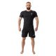 7. Rashguard krótki rękaw czarny BlackRS - S