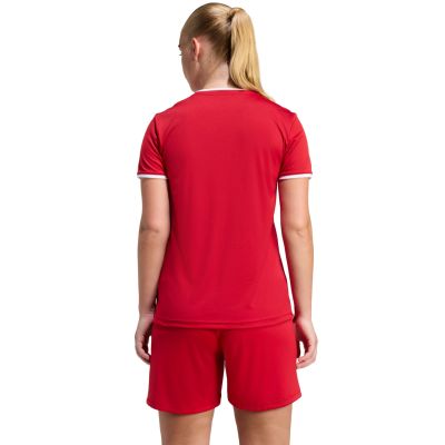 3. Koszulka damska adidas Entrada 26 Jersey czerwona JZ2490