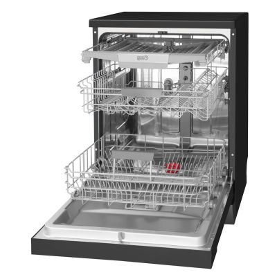 8. Zmywarka wolnostojąca 60 cm AMICA DFM66B8EOqBH | klasa B | 15 kpl | AirDry | AquaStop | szuflada na sztućce