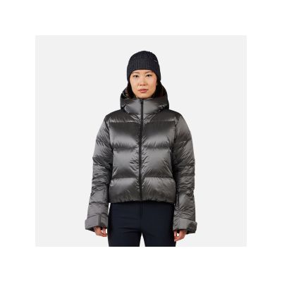 Kurtka narciarska damska ROSSIGNOL W DAILLE DOWN JKT szara
