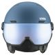 3. Uvex Skihelm wanted visor Kolor kamienia, Niebieski