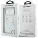 8. Etui Karl Lagerfeld IML Choupettes Karl  Script Logo MagSafe na iPhone 17 Pro Max - przezroczyste