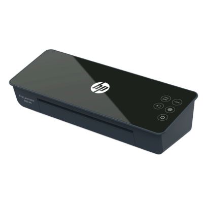 9. HP Laminator PRO LAMINATOR 600 A4, na zimno/gorąco, prędkość 60cm/min + 15 folii: 3xA4, 4xA5, 4xA6, 4xB-CARD, czarny