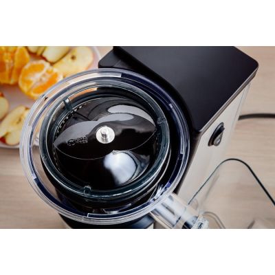 8. ELDOM WYCISKARKA WOLNOOBROTOWA PJ400 400W SREBRNO-CZARNA ,ŚLIMAK BPA FREE 80 [OBR./MIN]