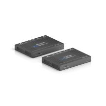 PureTools PT-HDBT-200 przedłużacz AV Nadajnik i odbiornik AV Czarny