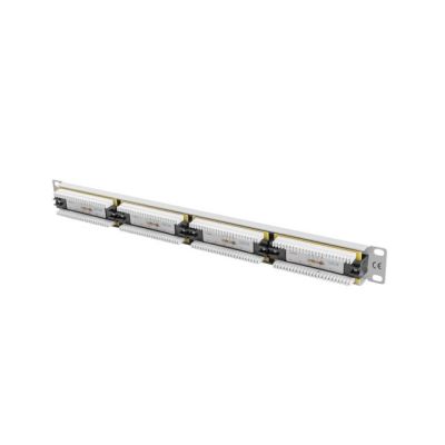 5. Patch panel Lanberg PPU5-1024-S (1U; kat. 5e; 24xRJ-45)