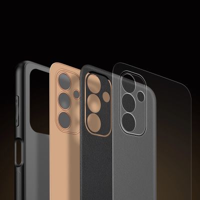 10. Dux Ducis Yolo eleganckie etui pokrowiec ze skóry ekologicznej Samsung Galaxy A13 5G czarny