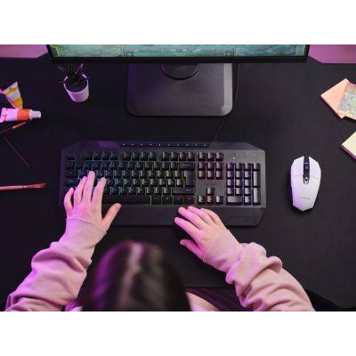 3. Mysz Bezprzewodowa Trust GXT110W FELOX biała (25069)