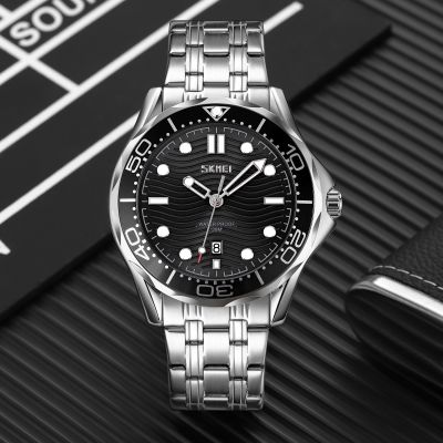 6. Zegarek Męski Skmei 9276SISIBK + BOX