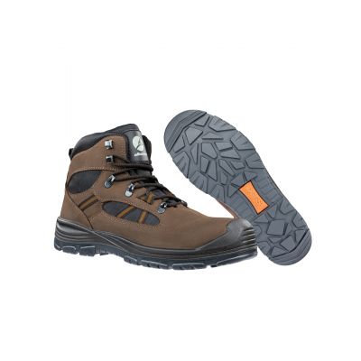 4. Buty Albatros Timber Mid M MLI-S36B9 ciemno brązowy