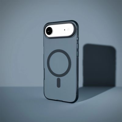 10. Etui silikonowe Puro Daylight kompatybilne z Magsafe na iPhone 17 Air - półprzezroczyste turkusowe