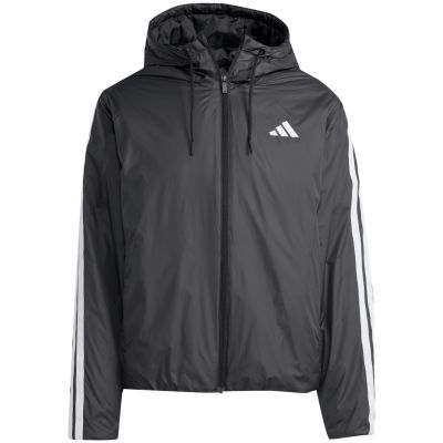 8. Kurtka męska adidas Essentials Climawarm 3-Stripes Insulated Hooded czarna JM4042