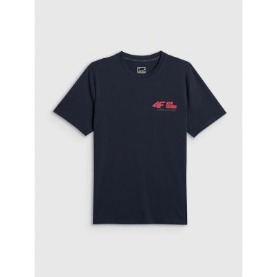 5. T-shirt regular gładki męski 4F 4FRSS26TTSHM3992-31S