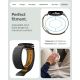 11. Pasek Spigen Athlex Air na Google Pixel Watch 41 mm - czarno-pomarańczowy