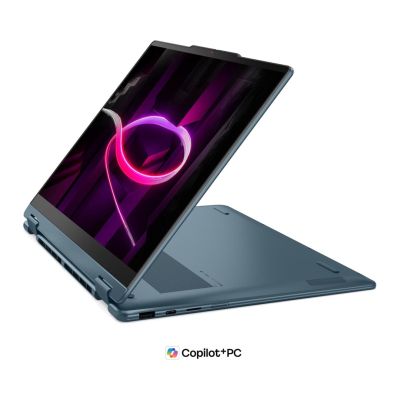 4. Lenovo Yoga 7 Gen 11 14AGP11 Ryzen AI 5 435 14"WUXGA Touch OLED 400nits 60Hz Glossy 16GB LPDDR5X-8000 SSD512 Radeon 840M Graphics 5.0MP + IR 70Wh Win11 Tidal Teal