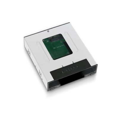 9. Icy Dock MB795SP-B panel drive bay 2,5/3,5" Taca napędu pamięci masowej Czarny
