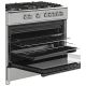 3. Kuchnia gazowo elektryczna Ravanson KWGE-K90A Cheff (inox)