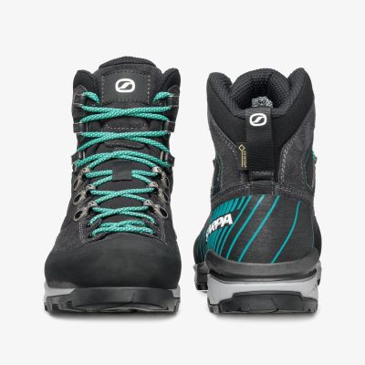 3. Buty trekkingowe damskie Scarpa Mescalito TRK GTX - tropical green/dark anthracite