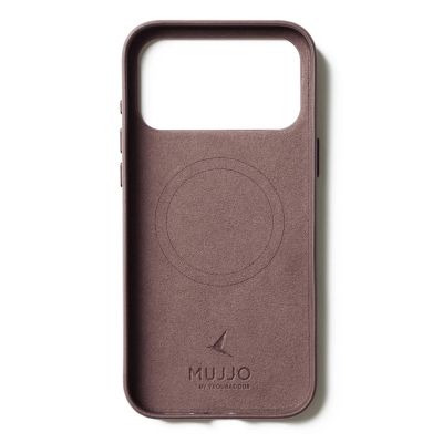 3. Mujjo Leather Case - etui skórzane do iPhone 17 Pro Max kompatybilne z MagSafe (bronze red)