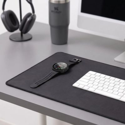 10. Etui Tech-Protect Defense 2-Pack na Samsung Galaxy Watch 44 mm - przezroczysto-czarne matowe