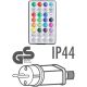 26. LAMPKI CHOINKOWE KURTYNA ŚWIETLNA ZEW/WEW 240 LED 600X60CM Z PILOTEM CIEPŁY BIAŁY