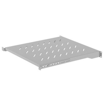 Półka do szaf 19" 800mm Lanberg (1U/ 483 x 500 mm, udźwig do 25 kg, montaż 4 punktowy)