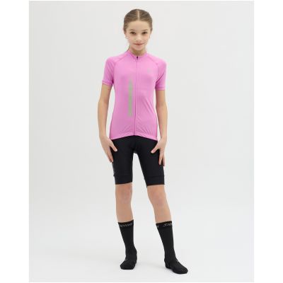 5. Spodenki rowerowe (z wkładką, na szelkach) dziecięce SILVINI Junior Bib shorts SUELI BIB