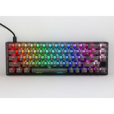 3. Ducky One 3 Aura SF klawiatura Gaming USB QWERTY Amerykański międzynarodowy Czarny
