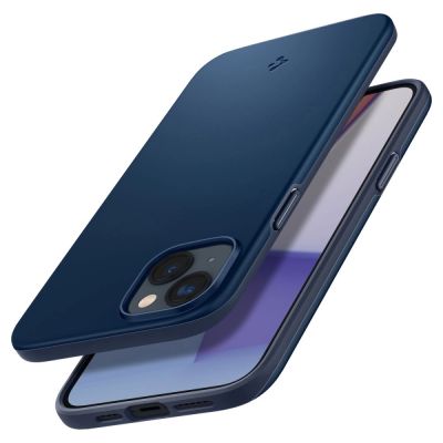 6. Etui Spigen Thin Fit na iPhone 14 Plus - niebieskie