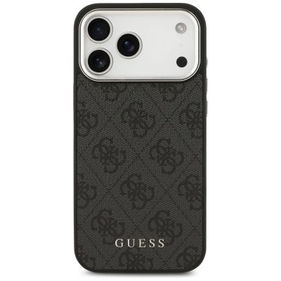 3. Etui Guess 4G Classic Logo MagSafe na iPhone 17 Pro Max - czarne